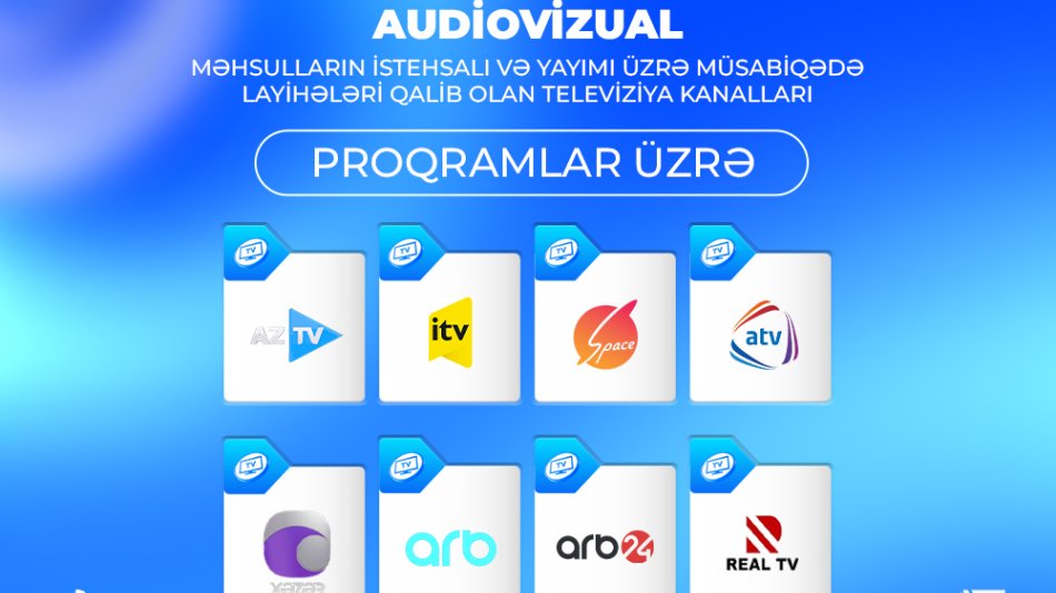 Audiovizual məhsulların istehsalı və yayımı üzrə müsabiqənin nəticələri açıqlanıb