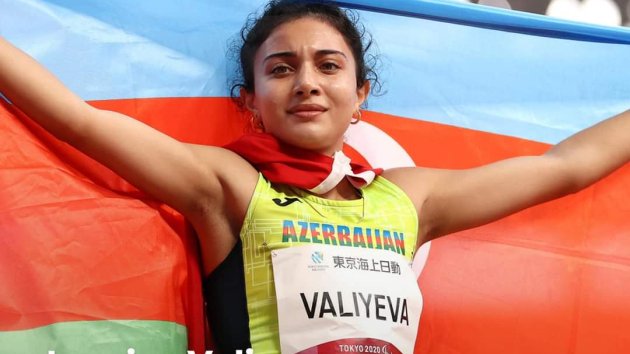 Birinci vitse-prezident Mehriban Əliyeva Paralimpiya Oyunlarında qızıl medal qazanan Lamiyə Vəliyevanı təbrik edib