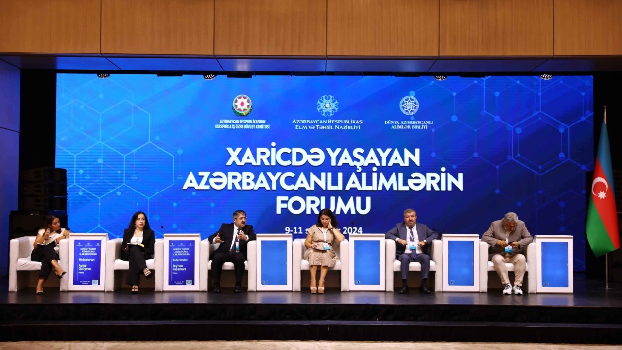 Xaricdə Yaşayan Azərbaycanlı Alimlərin Forumu öz işini sessiyalarla davam etdirir