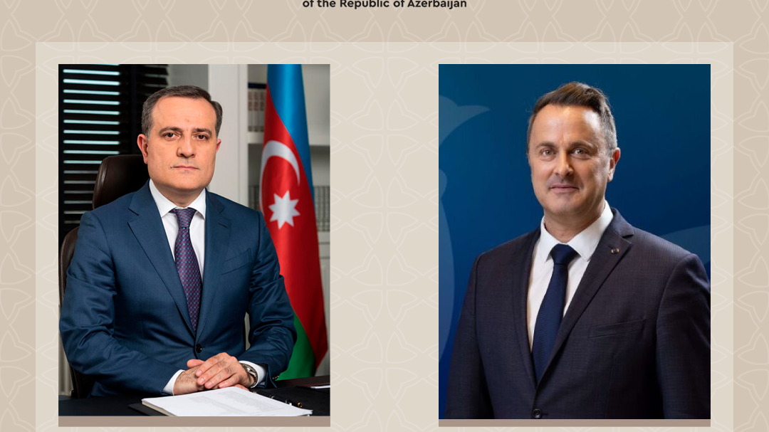 Azərbaycan və Lüksemburq beynəlxalq təhlükəsizlik vəziyyətini müzakirə edib