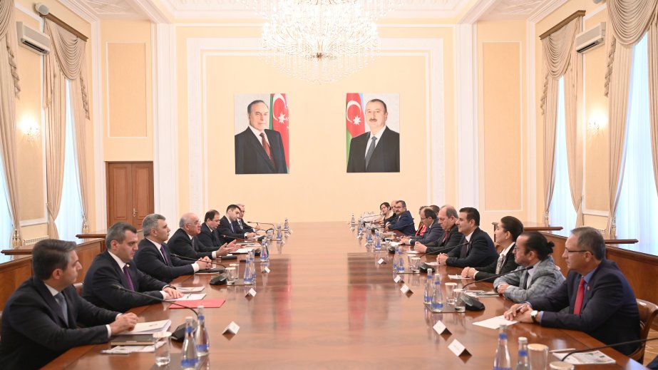 Baş nazir Əli Əsədov Türkiyə Ali Məhkəməsinin sədri ilə görüşüb