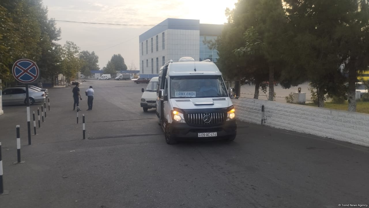 Bərdədən Xocalı-Xankəndi marşrutu üzrə ilk reys yola düşüb