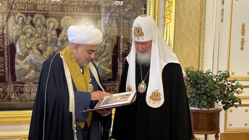 Allahşükür Paşazadə Rus Pravoslav Kilsəsinin ordeni ilə təltif edilib