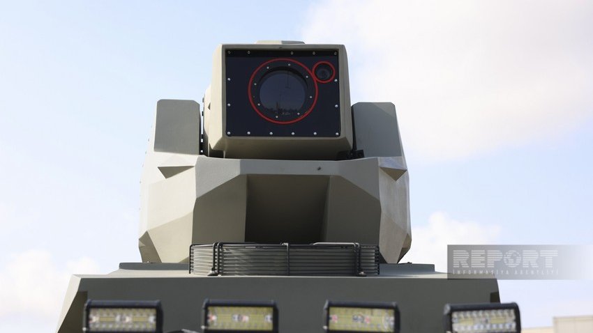 Azərbaycanın ilk lazer silahı nümayiş etdirilib