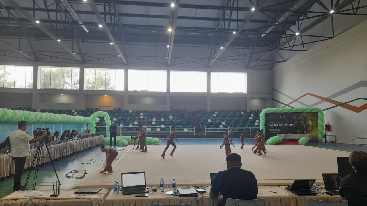 İDMAN -   Qubada bədii gimnastika üzrə "Grace of Nature" turniri start götürüb