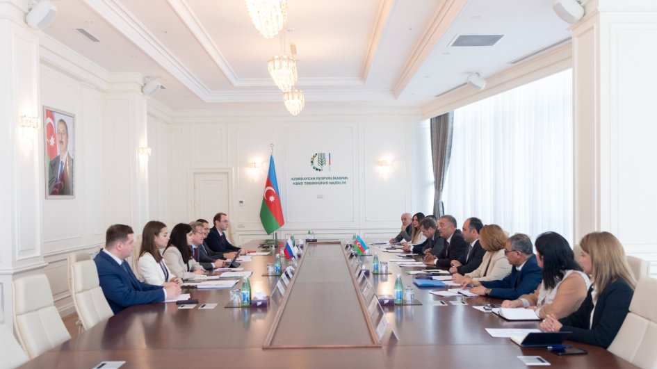 Bakıda kənd təsərrüfatı sahəsində Azərbaycan-Rusiya işçi qrupunun 5-ci iclası keçirilib