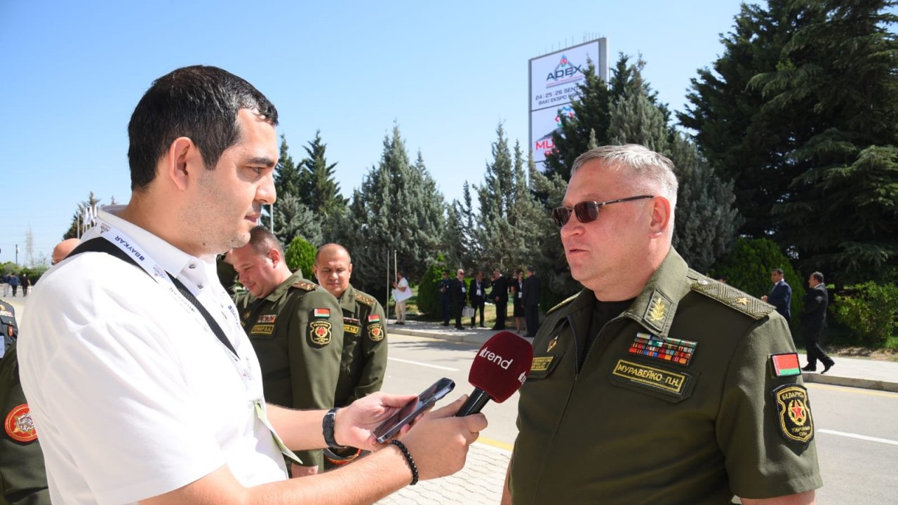 Azərbaycanla hərbi əməkdaşlığımız strateji tərəfdaşlıq səviyyəsindədir - Belarus ordusunun Baş qərargah rəhbəri