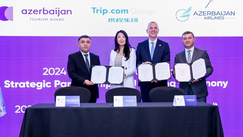 AZAL, Azərbaycan Turizm Bürosu və "Trip.com Group" Anlaşma Memorandumu imzalayıb