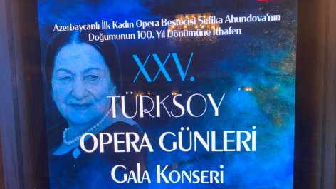 Ankarada Şərqin ilk qadın bəstəkarı Şəfiqə Axundovanın xatirəsinə həsr olunmuş qala-konsert keçirilib