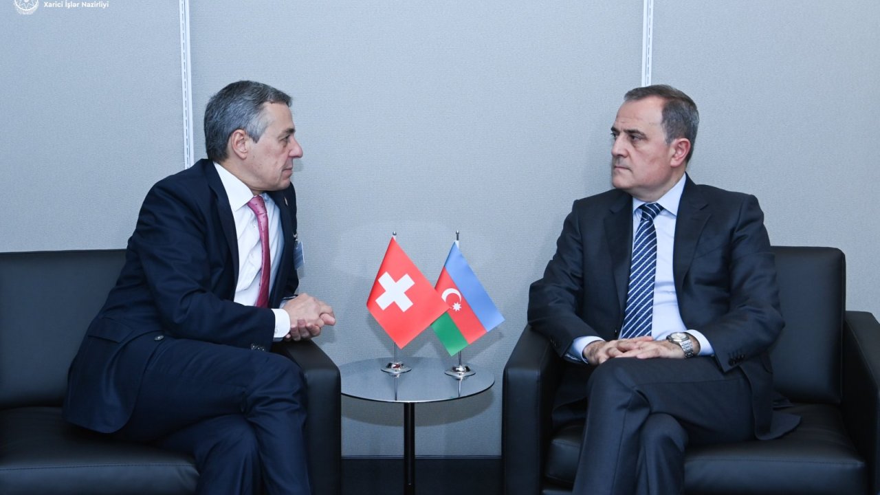 COP29  - Ceyhun Bayramov isveçrəli həmkarını COP29-a hazırlıq işləri barədə məlumatlandırıb