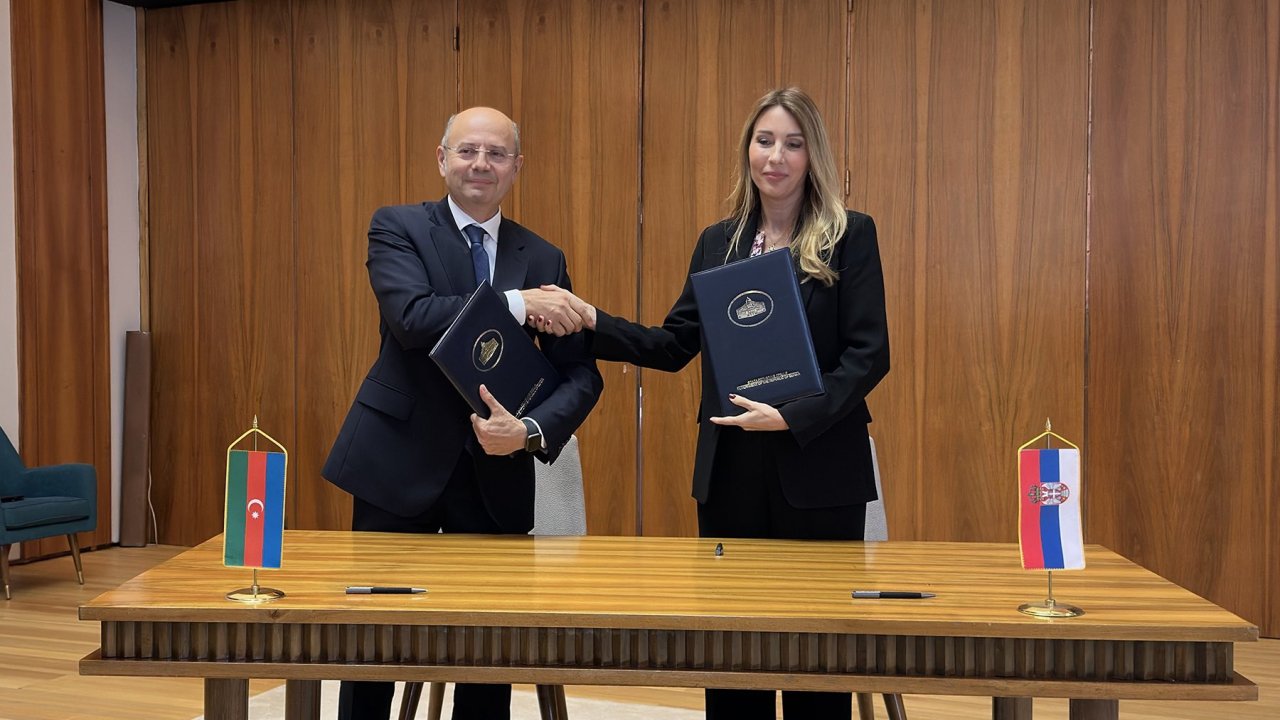 Azərbaycan və Serbiya "yaşıl" enerji sahəsində Anlaşma Memorandumu imzaladı