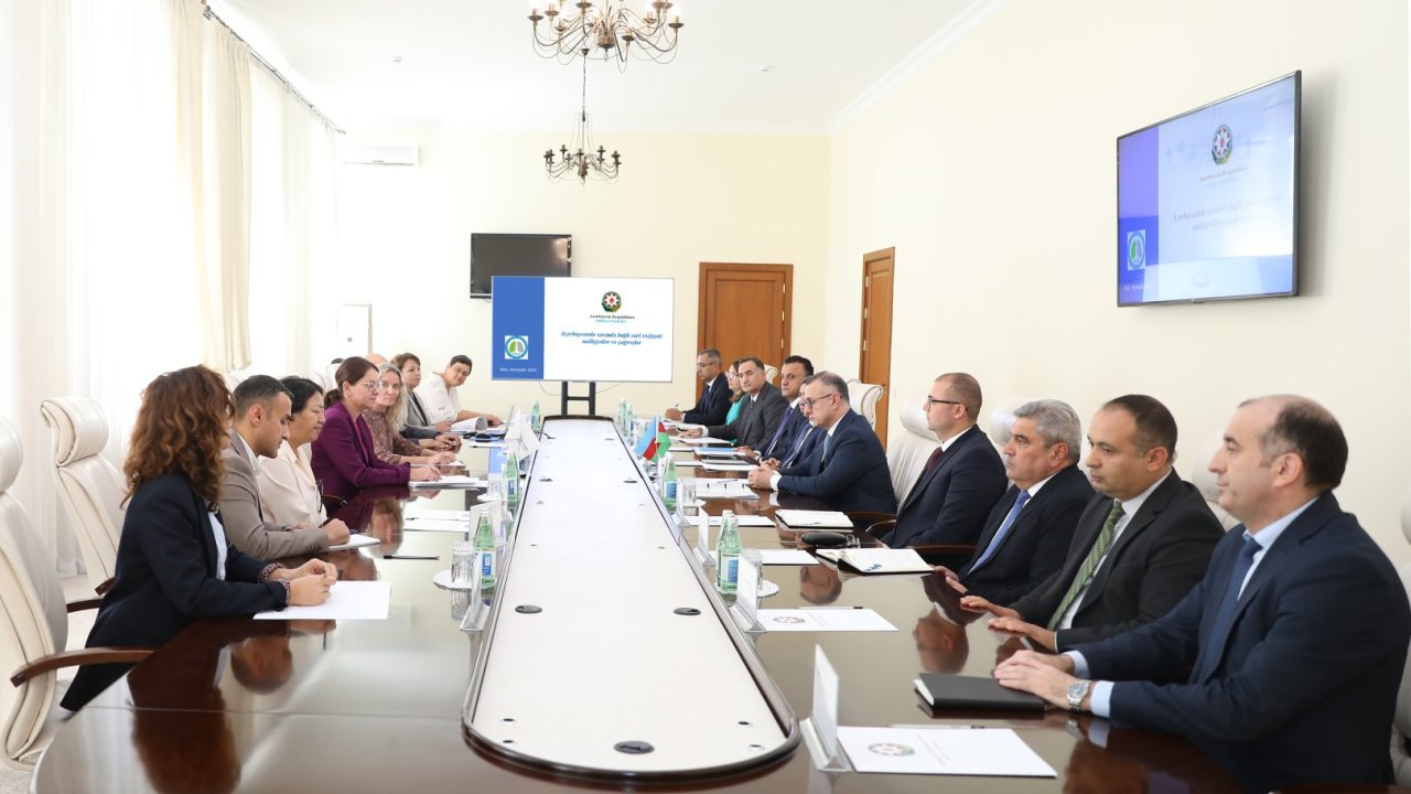 Səhiyyə Nazirliyində Qlobal Fondun nümayəndələri ilə vərəmə dair vəziyyət müzakirə olunub