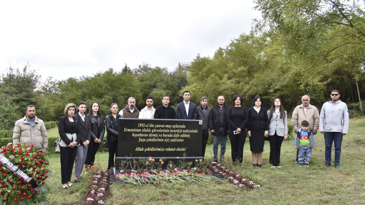 Şəhidlərimizin xatirəsi Şuşada ehtiramla yad edildi (FOTO)