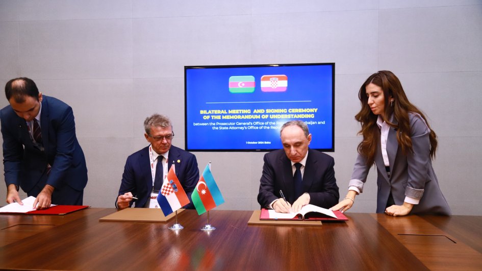 Azərbaycan və Bəhreyn Krallığı hüquqi əməkdaşlıqla bağlı Anlaşma Memorandumu imzalayıb