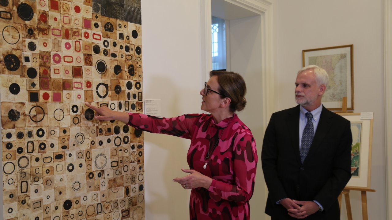 ABŞ-nin Azərbaycandakı səfirliyində "Art in Embassies" sərgisi keçirilib