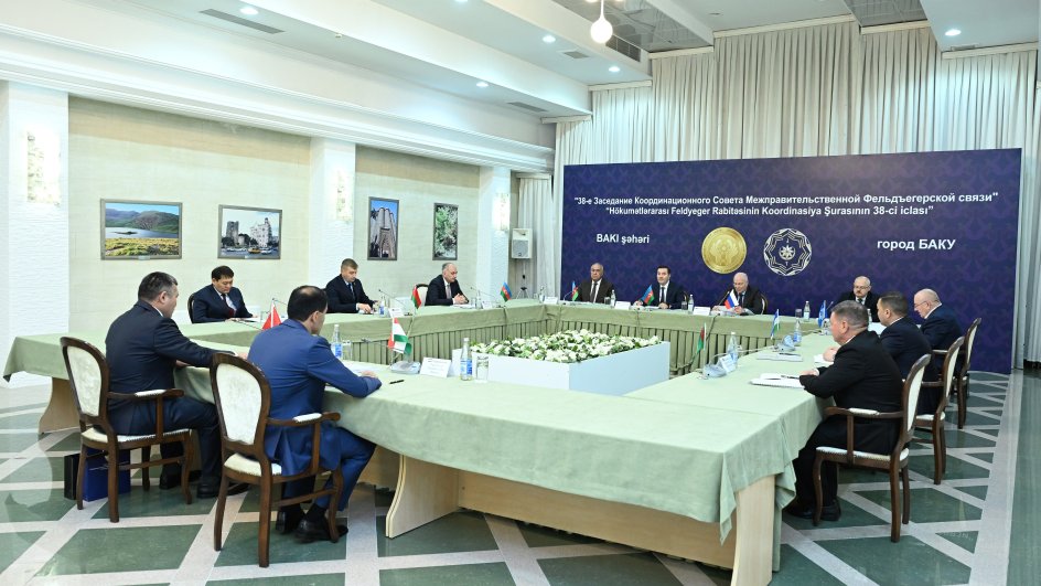 Bakıda MDB ölkələrinin Hökumətlərarası Feldyeger Rabitəsinin Koordinasiya Şurasının 38-ci iclası keçirilib
