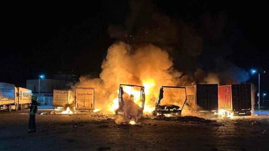 Odessanın liman infrastrukturuna hücum edilib, Türkiyə vətəndaşı xəsarət alıb