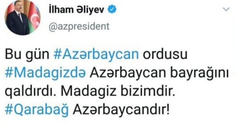 Vətən müharibəsinin xronikası: 3 oktyabr