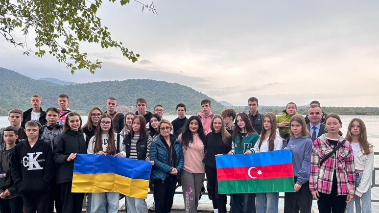 Ukraynalı uşaqlar Qəbələ Uşaq Reabilitasiya Mərkəzində reabilitasiya xidmətlərinə cəlb olunublar