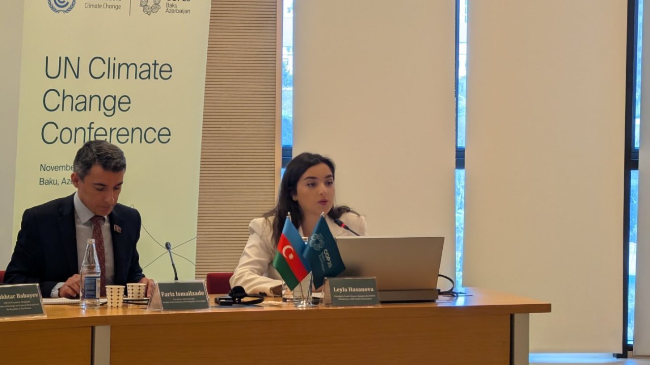 COP29-da Azərbaycan iqlim dəyişmələri üzrə universitetlər şəbəkəsinin yaradılmasını müzakirə edəcək
