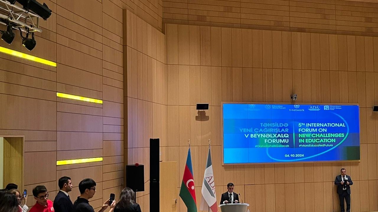 Təhsildə Yeni Çağırışlar V Beynəlxalq Forumu keçirilir