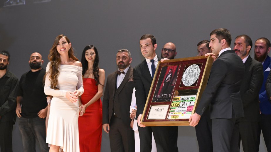 Heydər Əliyev Mərkəzində “Tağıyev: Neft” bədii filminin premyerası olub