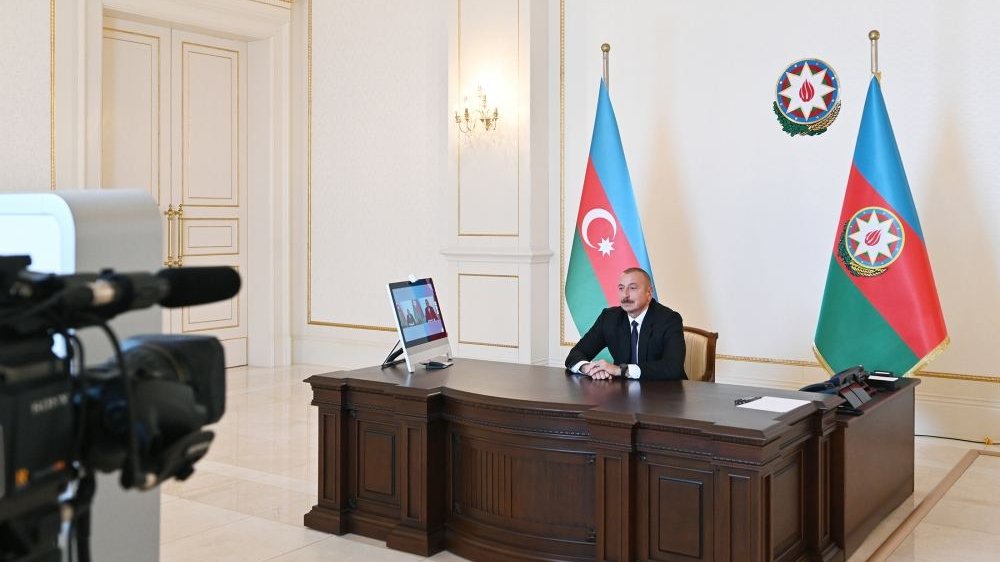 Zəfər xronikası. 7 oktyabr 2020-ci il: Prezident İlham Əliyev “Euronews” televiziyasına müsahibə verib (FOTO/VİDEO)