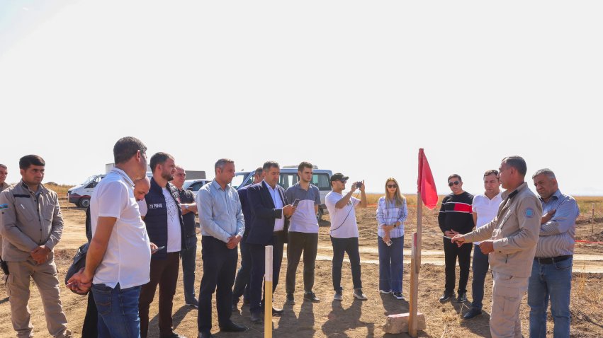 Jurnalistlər üçün humanitar minatəmizləmə sahəsində təlim təşkil edilib