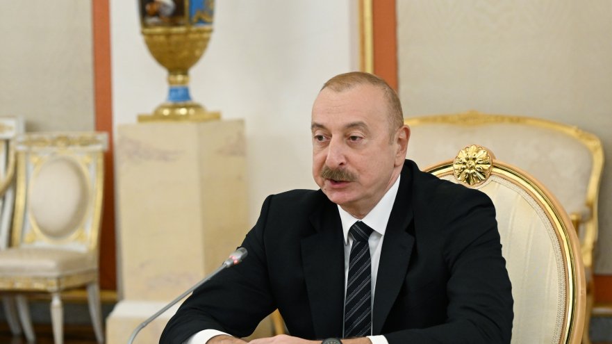 Prezident İlham Əliyev: Azərbaycan ilə Rusiya arasında ikitərəfli münasibətlərin dinamikası kifayət qədər nəzərə çarpır