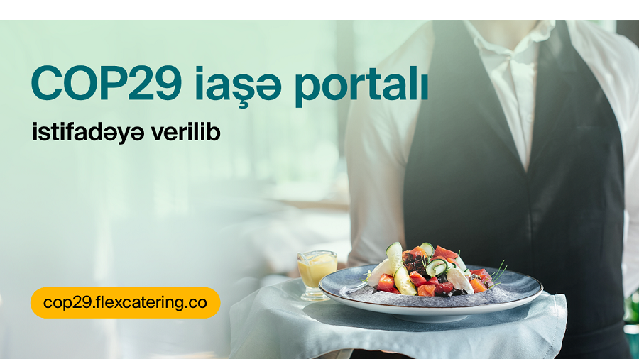 COP29 iştirakçıları üçün iaşə portalı istifadəyə verilib