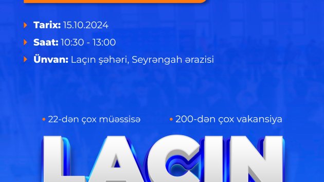 Laçın və Şuşada əmək yarmarkaları keçiriləcək