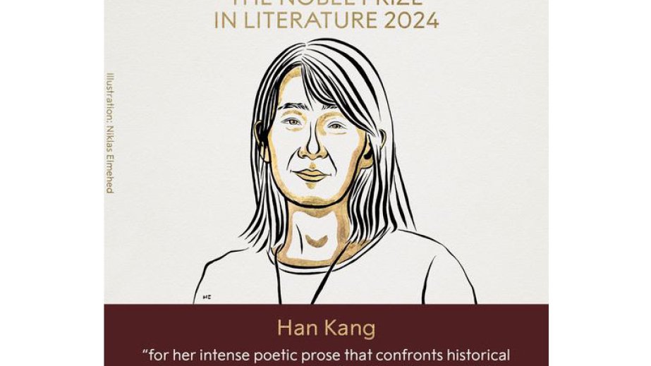 Cənubi koreyalı yazıçı Han Kanq ədəbiyyat üzrə Nobel mükafatına layiq görüldü