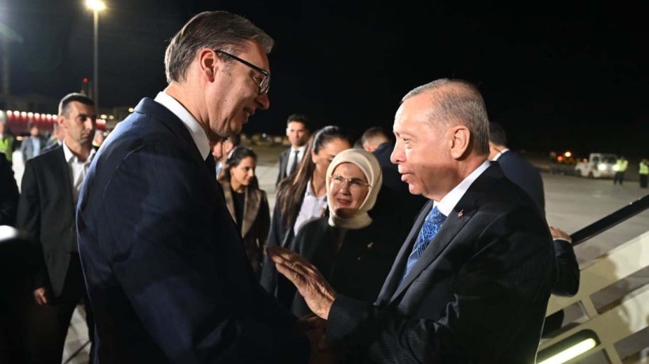 Rəcəb Tayyib Ərdoğan Serbiyaya səfər edib