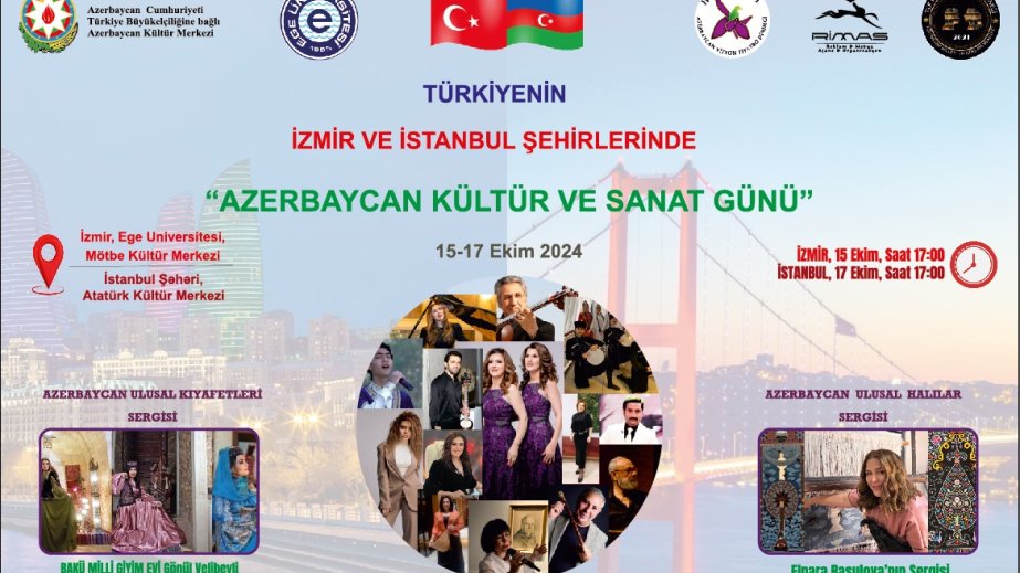 Türkiyənin İzmir və İstanbul şəhərlərində “Azərbaycan mədəniyyət və sənət günləri” keçiriləcək