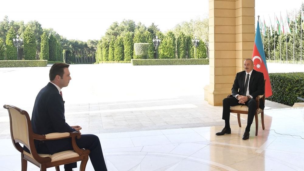 Zəfər xronikası. 12 oktyabr 2020-ci il: Prezident İlham Əliyev Türkiyənin “Haber Global” televiziya kanalına müsahibə verib (FOTO/VİDEO)