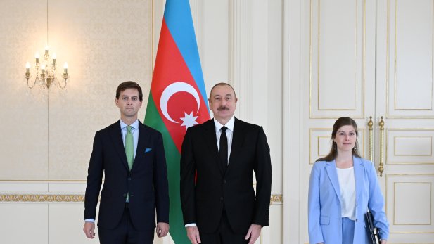 Prezident İlham Əliyev Belçika Krallığının Azərbaycanda yeni təyin olunmuş fövqəladə və səlahiyyətli səfirinin etimadnaməsini qəbul edib YENİLƏNİB