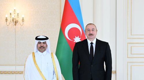 Prezident İlham Əliyev Qətər Dövlətinin Azərbaycanda yeni təyin olunmuş fövqəladə və səlahiyyətli səfirinin etimadnaməsini qəbul edib YENİLƏNƏCƏK