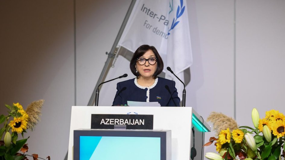 Sahibə Qafarova Parlamentlərarası İttifaqın 149-cu Assambleyasında çıxış edib