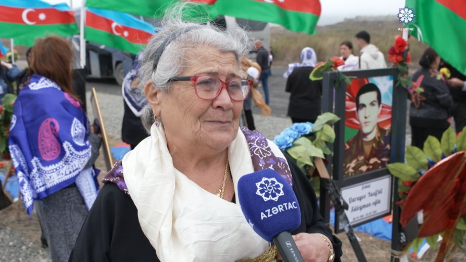 Şəhid anası: Ermənilər oğlumun cəsədini yalnız benzinin əvəzində verə biləcəklərini dedilər