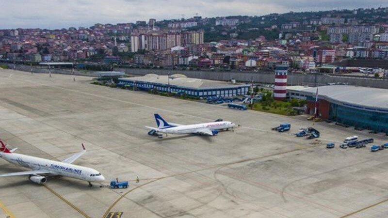 Trabzon hava limanında sərnişindaşıma 3 milyon nəfərə yaxınlaşıb