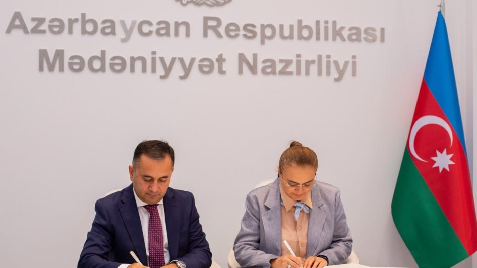 Mədəniyyət Nazirliyi ilə Təhsilin İnkişafı Fondu arasında əməkdaşlıq müqaviləsi imzalanıb