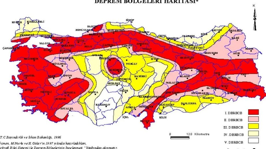 Malatya zəlzələsindən sonra Türkiyənin seysmik risk xəritəsi yenilənib