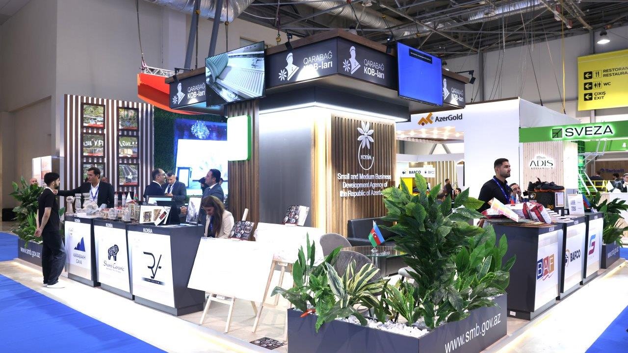 KOB-ların məhsul və xidmətləri “Rebuild Karabakh” sərgisində