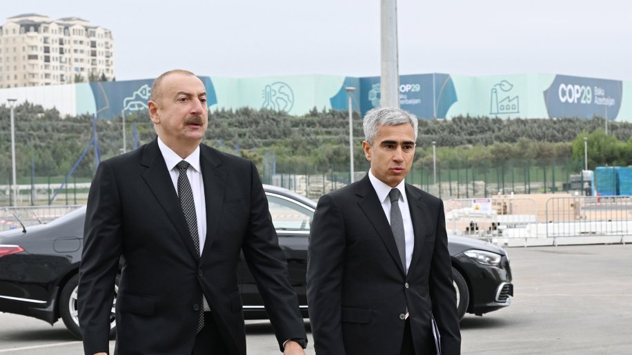 Prezident İlham Əliyev Olimpiya Stadionunun ərazisində COP29-a hazırlıqla bağlı görülən işlərlə tanış olub  YENİLƏNİB