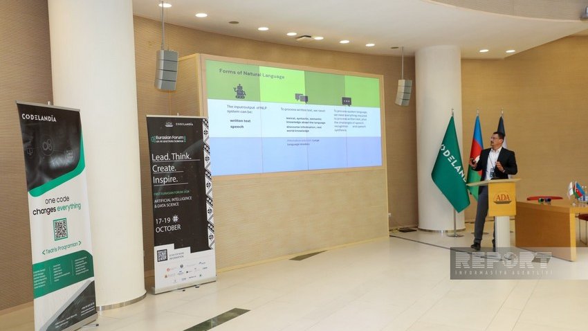 Bakıda Süni İntellekt və Data Elmləri üzrə Birinci Avrasiya Forumu keçirilir