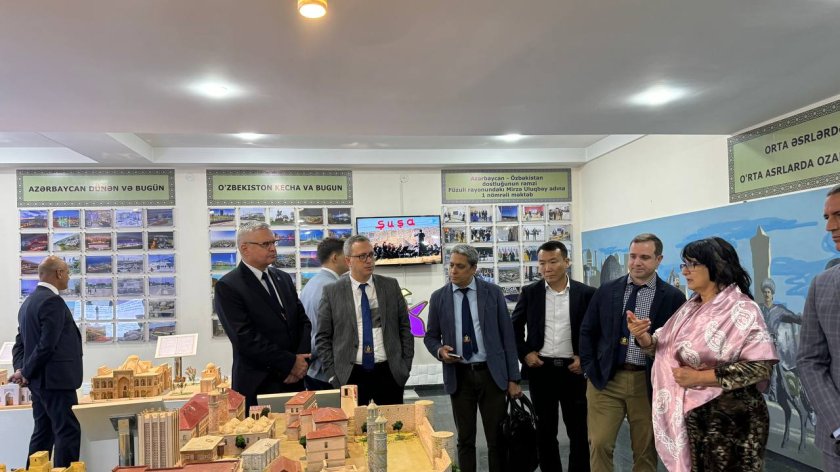 Azərbaycanın Özbəkistandakı hərbi attaşelik aparatının təşkilatçılığı ilə tədbir keçirilib