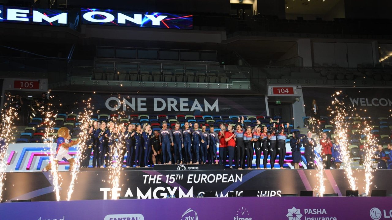 Bakıda “TeamGym” üzrə 15-ci Avropa çempionatı başa çatıb
