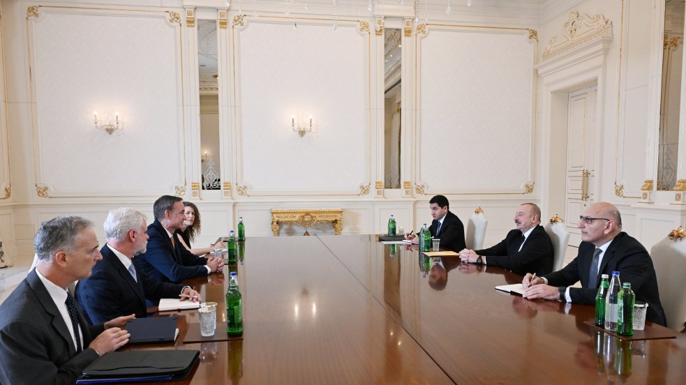 Prezident İlham Əliyev ABŞ Prezidentinin xüsusi köməkçisini qəbul edib YENİLƏNƏCƏK