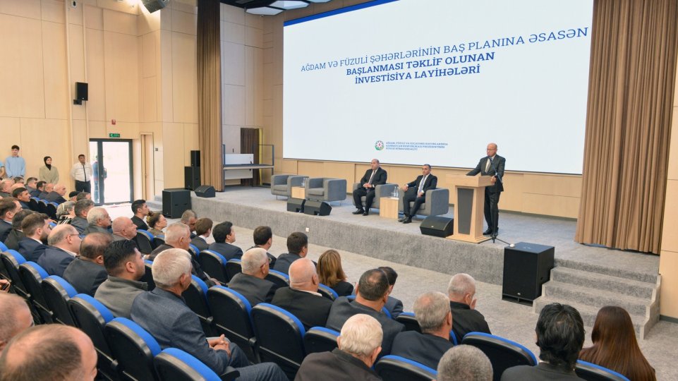 Azad edilmiş ərazilərdə icra olunan layihələrin maliyyələşdirilməsinə 24 milyon manatadək güzəştli kredit ayrılıb