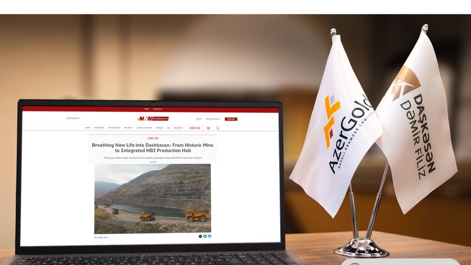 “Mining Journal” nəşri “Daşkəsən dəmir filizi” layihəsinə geniş məqalə həsr edib